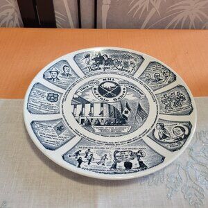 NHL Buffalo Sabres 10th Anniversary Commemorative Plate 1980 Roster